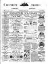 Canterbury Journal, Kentish Times and Farmers' Gazette Saturday 15 June 1889 Page 1