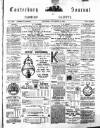 Canterbury Journal, Kentish Times and Farmers' Gazette Saturday 14 November 1891 Page 1