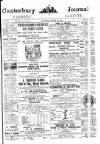 Canterbury Journal, Kentish Times and Farmers' Gazette Saturday 16 March 1901 Page 1