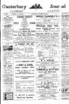 Canterbury Journal, Kentish Times and Farmers' Gazette Saturday 18 October 1902 Page 1