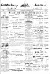 Canterbury Journal, Kentish Times and Farmers' Gazette Saturday 25 November 1905 Page 1