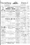 Canterbury Journal, Kentish Times and Farmers' Gazette Saturday 20 January 1906 Page 1