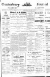 Canterbury Journal, Kentish Times and Farmers' Gazette Saturday 21 January 1911 Page 1