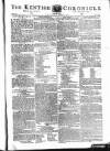Kentish Weekly Post or Canterbury Journal Tuesday 14 January 1794 Page 1