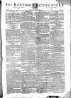Kentish Weekly Post or Canterbury Journal Friday 05 December 1794 Page 1