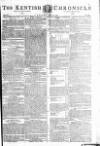 Kentish Weekly Post or Canterbury Journal Friday 30 January 1795 Page 1