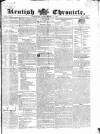 Kentish Weekly Post or Canterbury Journal Tuesday 01 November 1836 Page 1