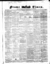 Frome Times Wednesday 02 January 1861 Page 1