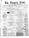 Torquay Times, and South Devon Advertiser Saturday 11 June 1870 Page 1