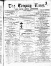 Torquay Times, and South Devon Advertiser Saturday 24 September 1870 Page 1