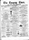 Torquay Times, and South Devon Advertiser Saturday 26 November 1870 Page 1