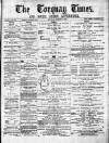 Torquay Times, and South Devon Advertiser Saturday 09 December 1871 Page 1