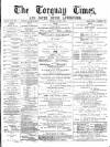 Torquay Times, and South Devon Advertiser Saturday 08 June 1872 Page 1