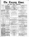Torquay Times, and South Devon Advertiser Saturday 24 January 1874 Page 1