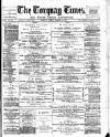 Torquay Times, and South Devon Advertiser Friday 10 March 1882 Page 1