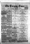 Torquay Times, and South Devon Advertiser Friday 02 February 1883 Page 1
