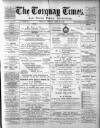 Torquay Times, and South Devon Advertiser Friday 02 April 1886 Page 1