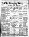 Torquay Times, and South Devon Advertiser Friday 03 February 1888 Page 1