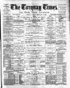 Torquay Times, and South Devon Advertiser Friday 10 February 1888 Page 1