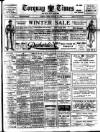 Torquay Times, and South Devon Advertiser Friday 15 January 1926 Page 1