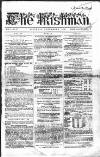 The Irishman Saturday 06 November 1858 Page 1