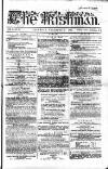 The Irishman Saturday 25 December 1858 Page 1