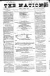 Dublin Weekly Nation Saturday 04 April 1863 Page 1
