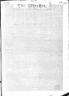 Warder and Dublin Weekly Mail Saturday 11 November 1837 Page 1