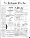 Ballymena Observer Saturday 14 June 1884 Page 1