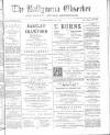 Ballymena Observer Saturday 25 April 1885 Page 1