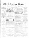 Ballymena Observer Saturday 15 January 1887 Page 1