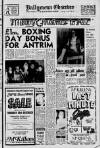 Ballymena Observer Thursday 21 December 1972 Page 1