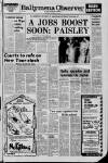 Ballymena Observer Thursday 04 December 1980 Page 1