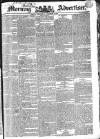 Morning Advertiser Wednesday 06 November 1833 Page 1