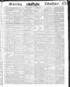 Morning Advertiser Thursday 02 February 1837 Page 1