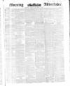 Morning Advertiser Friday 05 November 1852 Page 1