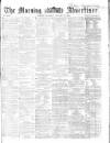 Morning Advertiser Thursday 15 January 1863 Page 1