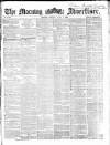 Morning Advertiser Monday 01 June 1863 Page 1