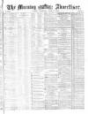 Morning Advertiser Wednesday 05 October 1870 Page 1