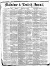 Maidstone Journal and Kentish Advertiser Monday 10 October 1881 Page 1