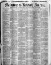Maidstone Journal and Kentish Advertiser Monday 19 June 1882 Page 1