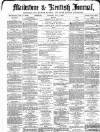 Maidstone Journal and Kentish Advertiser Saturday 03 November 1883 Page 1