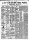 West Somerset Free Press Saturday 01 December 1860 Page 1