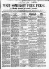 West Somerset Free Press Saturday 11 May 1861 Page 1