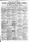 West Somerset Free Press Saturday 19 July 1862 Page 1