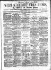 West Somerset Free Press Saturday 18 October 1862 Page 1