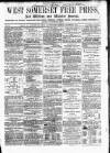 West Somerset Free Press Saturday 08 November 1862 Page 1