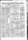 West Somerset Free Press Saturday 01 August 1863 Page 1