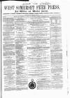 West Somerset Free Press Saturday 26 December 1863 Page 1