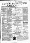 West Somerset Free Press Saturday 20 February 1864 Page 1